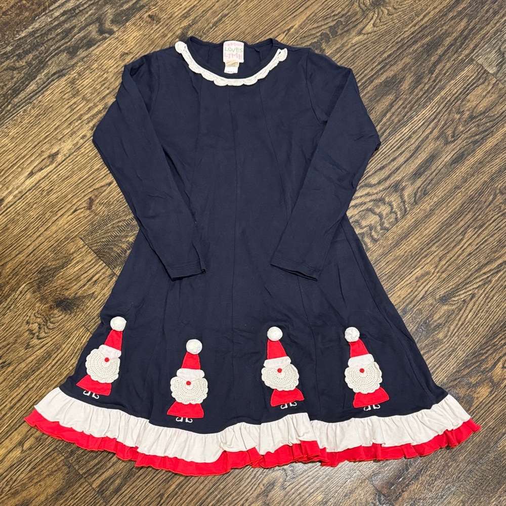 Lemon Loves Lime Santa Dress